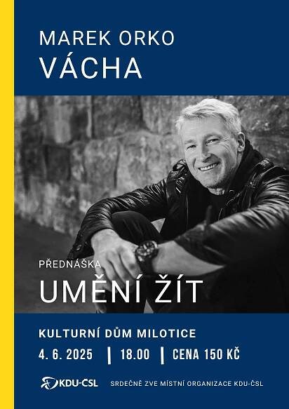 Přednáška Marka Orko Váchy v Miloticích | Josefov