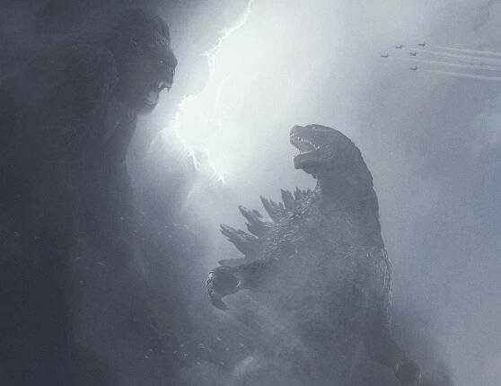 "Monstrous Rivalry: Godzilla vs. Kong" Wallpaper