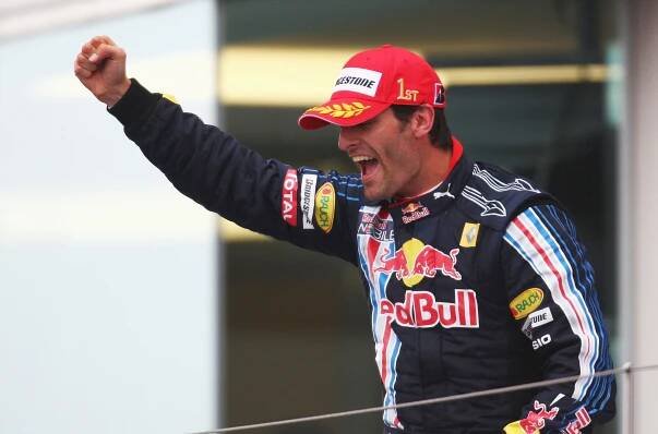 Mark Webber wins 2009 F1 German Grand Prix