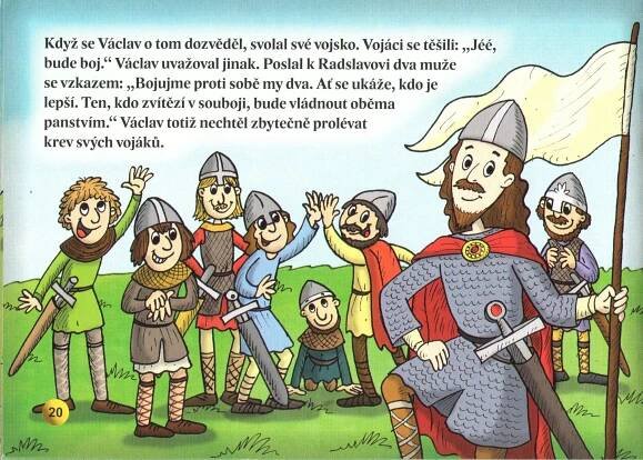 Svatý Václav - nové pracovní listy pro děti - Víra pro děti