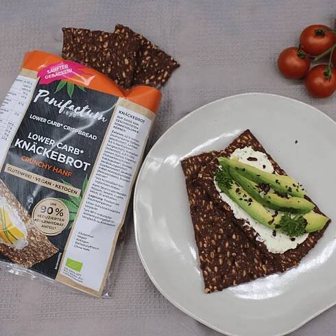 Low Carb Knäckebrot Crunchy Hanf BIO *