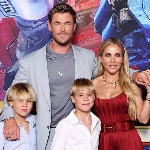Chris Hemsworth's rarely seen sons follow in his footsteps with incredible talent