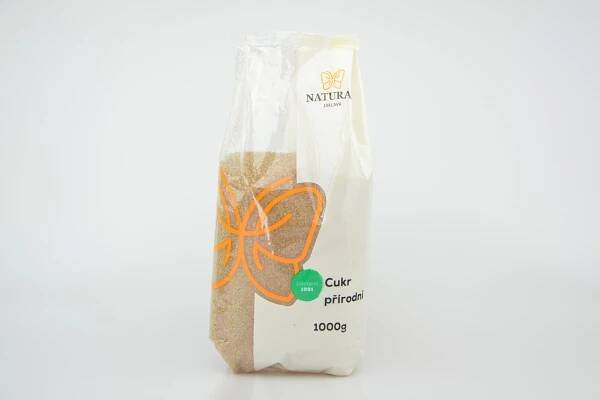 Natural Jihlava Cukr přírodní - Natural 1000g - Natur