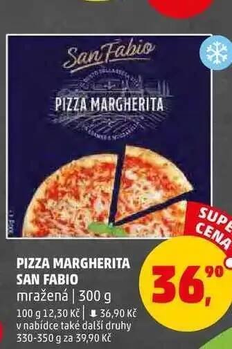 Penny Market Pizza margherita san fabio mražená, 300 g nabídka
