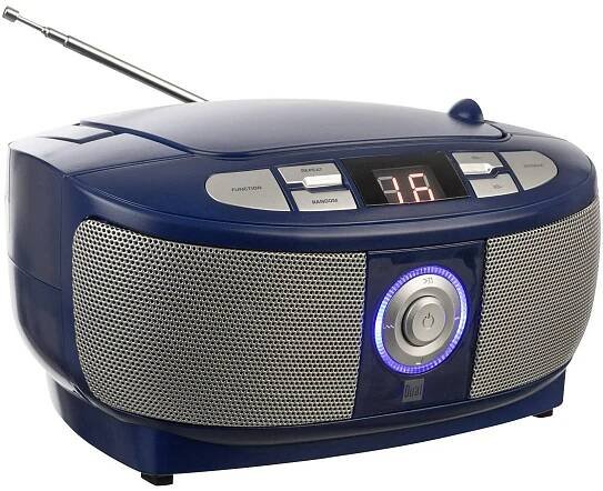 Dual P 49-1 CD-rádio FM CD modrá : Půhy.cz