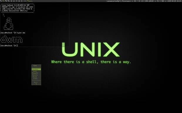 DWM - minimal - desktop