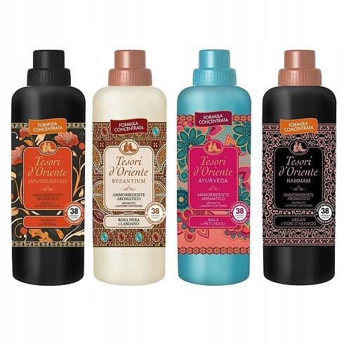 Tesori d'Oriente Sada Tekutá aviváž 4 x 760 ml 4 x 38 oplachů