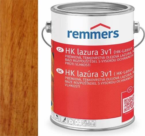 Remmers HK-LASUR 5L 2250 Pinie/Modřín - Pinie/Larche + dárek k objednávce nad 1000Kč