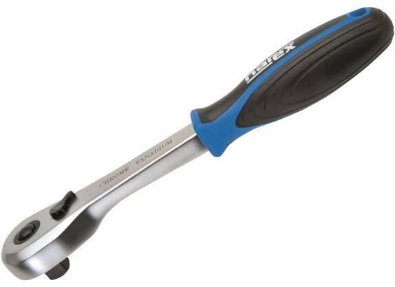 PROFI přepínací ráčna Narex 1/2" s vyhazovačem, s přepínací páčkou, 90 poloh (443001375)