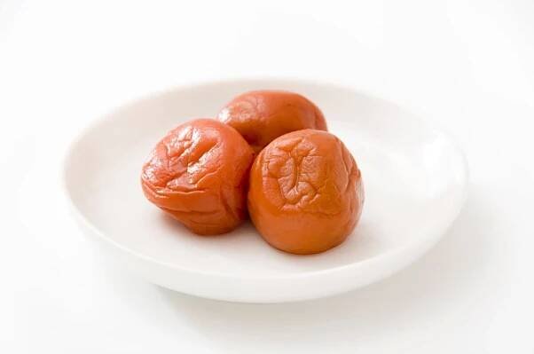 Japanese salt plums, Umeboshi, pickled plum