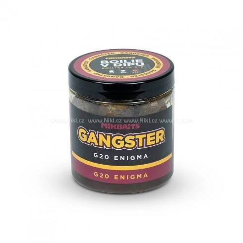 Mikbaits Boilie v dipu Gangster G20 Enigma 250ml - Karel Nikl