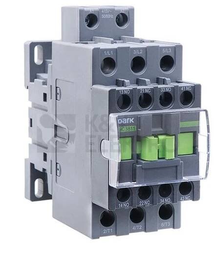 Stykač, 3pól, 25A AC-3, ovl. 48 V AC, zabudované pom. kontakty 2 vyp. + 2 zap. Ex9C25 22