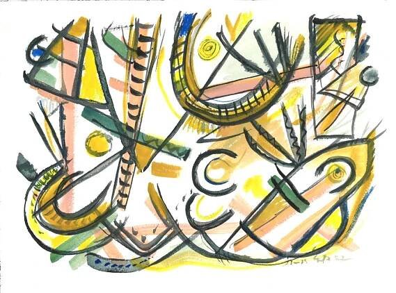 Gouache | Simon Cato Spang-Hanssen 