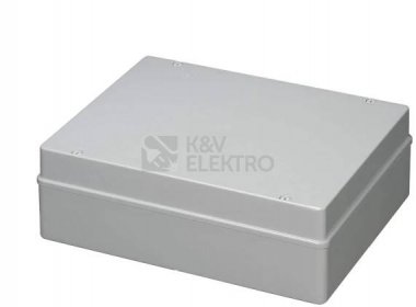  Krabice Malpro S-BOX 716M 380x300x120mm bez průchodek IP56 šedá