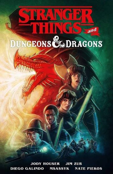 Komiks Stranger Things And Dungeons & Dragons