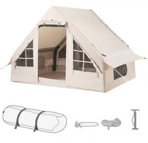 Camping nafukovací kabinový stan 400*300*200cm