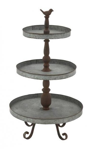 Celebrate the Holidays in Style Classic Metal 3 Tier Tray #TierStand #TierTrayStand #MetalTierStand #Decor #HomeDecor #Decorate