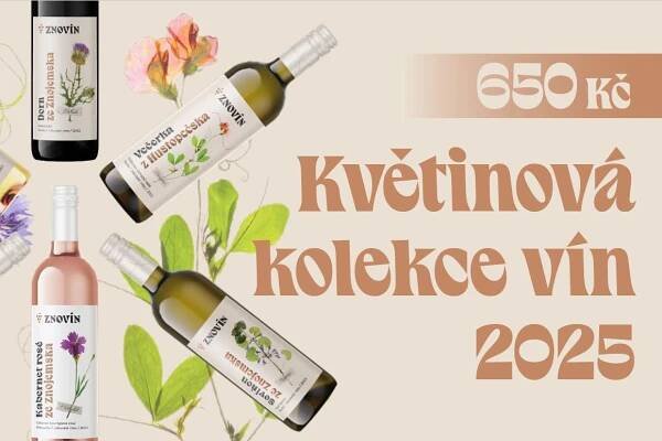 Květinová kolekce vín
