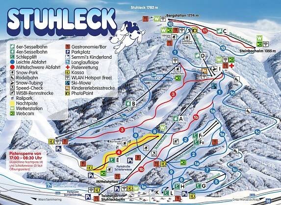 STUHLECK SKI RESORT SEMMERING