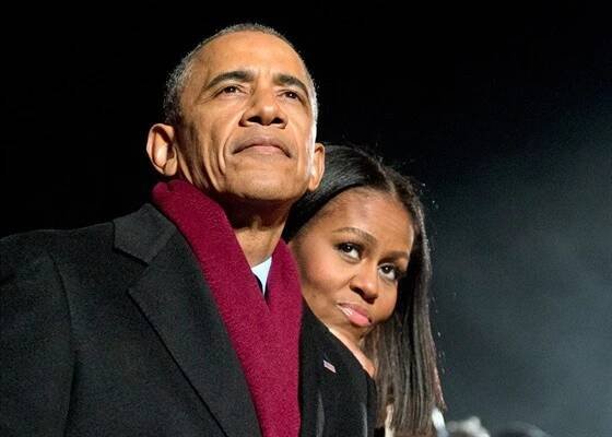 Barack Obama a Michelle Obamová (2016)