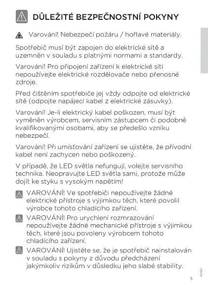 Návod k použití Gorenje NRK6192AW4 - Zbozi.cz