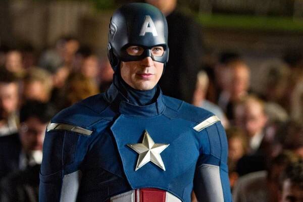 Chris Evans as Captain America