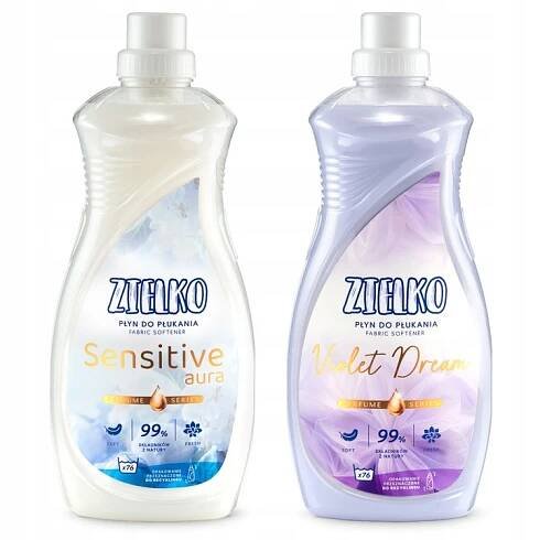 ZIELKO Sada oplachovacích prostředků SENSITIVE AURA a VIOLET DREAM