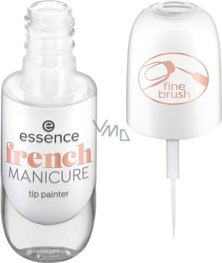 Essence French Manicure lak na špičky nehtů 01 You're So Fine 8 ml - VMD drogerie a parfumerie