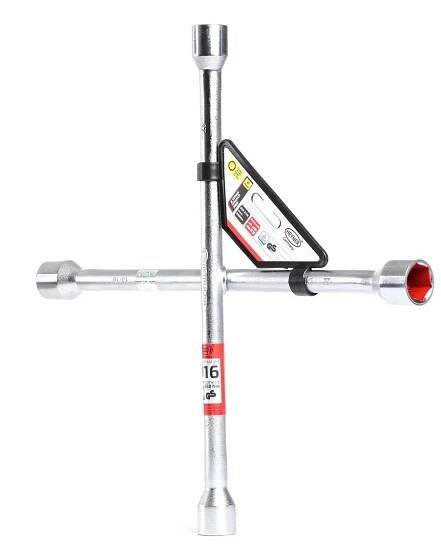420000 HEYNER X-WheelWrench Pro Křížový klíč na kola 355 mm, Chrom-Vanadium-ocel, Otvor klíče: 17, 19, 21 mm (13/16"), 22