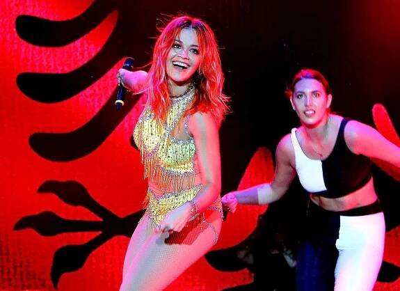 Rita Ora in concert in Tirana, Albania - 03 Jun 2018