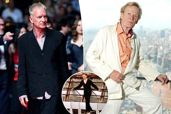 Sting and Philippe Petit