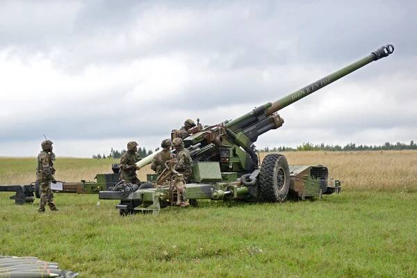 Ruské jednotky zničili francúzsku húfnicu TRF1 počas operácie na Ukrajine
