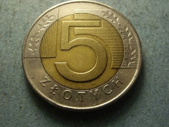 Polsko, 5 Zlotych z roku 1994 - Numismatika