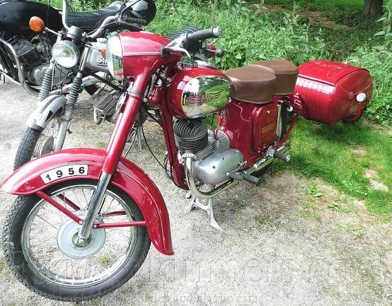 (1954-64) Jawa-ČZ 350 typ 354 | Galerie | Veteráni i veterán - Oldtimers - Historická vozidla