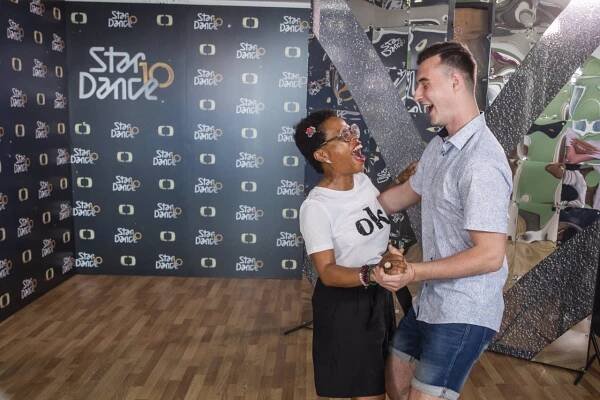 Tonya Graves a Michal Bureš a jejich první tanec.