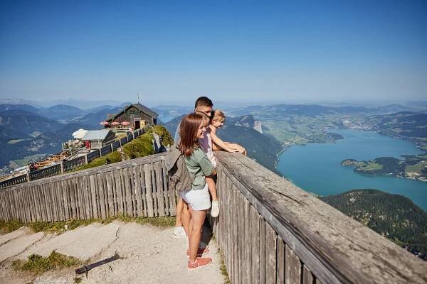 Jízda zubačkou na horu Schafberg