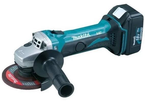 Aku úhlová bruska 115mm Li-ion 18V/5,0Ah + systainer Makita DGA452RTJ