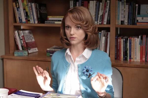 Glee - Směska - Z filmu - Jayma Mays