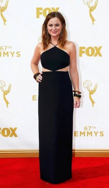 Amy Poehler arrives at the 67th Primetime Emmy Awards in Los Angeles