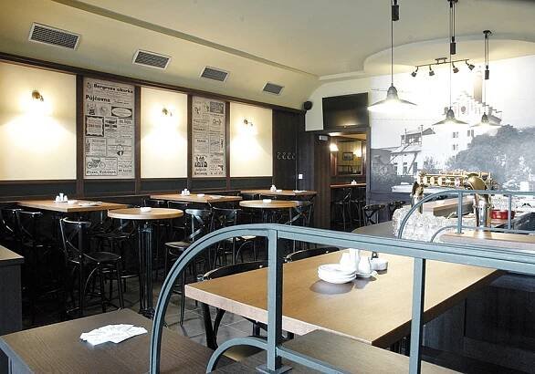 Krušovická restaurace Šalanda Rakovník - Atelier Valachovič
