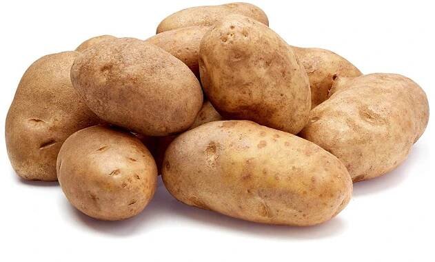 Russet potatoes