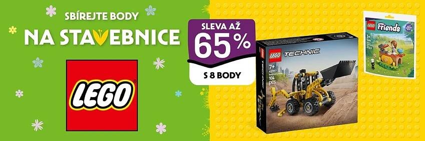 Sbírejte body na produkty LEGO v Albertu