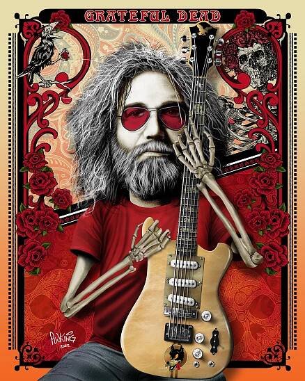 Jerry Garcia Poster