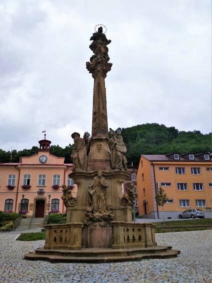 Fotografie - Mariánský sloup - Rýchorské náměstí, Žacléř - 27.07.2022