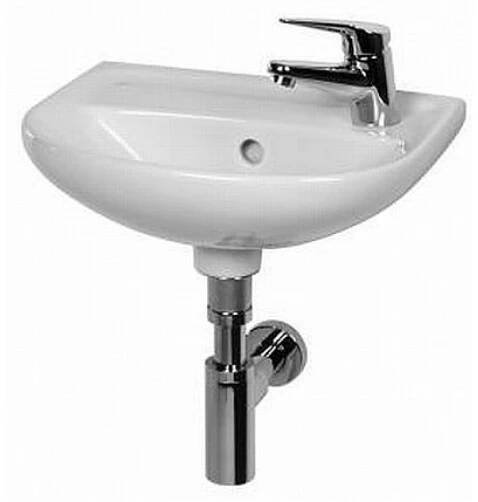 Jika Lyra plus umývátko závěsné 40 cm baterie vpravo bílá