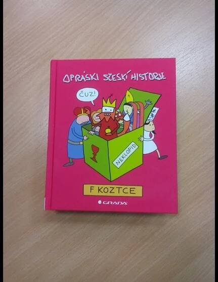 Opráski sčeskí historje f koztce - ukázka