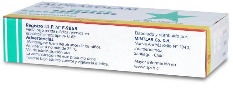 Alprazolam 0 5 Cena