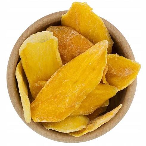 MANGO SUŠENÉ 250g Plátky přírodní svačinka Značka BRAT