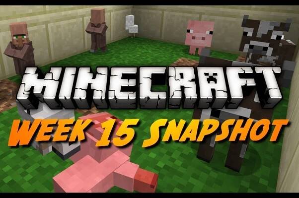 Minecraft Snapshots - 12w15a - Dispensable Boats, Minecarts, & More!