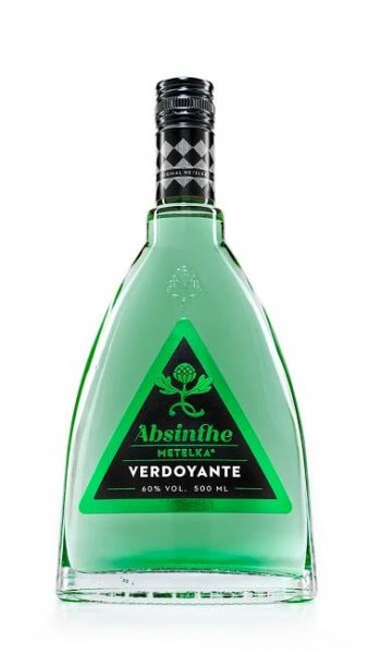 Metelka Absinthe Verdoyante 60% 0,5 l (holá láhev)